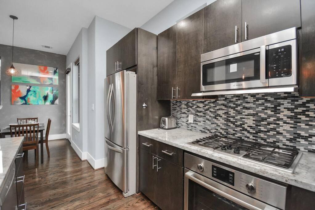Skyline Views - Sleeps 10 Home Near Downtown Houston Exterior foto